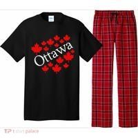 Ottawa Canada Maple Leaf Graphic Pajama Set thumb 0