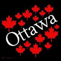 Ottawa Canada Maple Leaf Graphic Women's Hoodie thumb 2