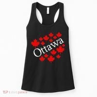 Ottawa Canada Maple Leaf Graphic Women's Tank Top thumb 0