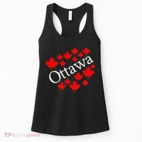Ottawa Canada Maple Leaf Graphic Women's Tank Top thumb 0