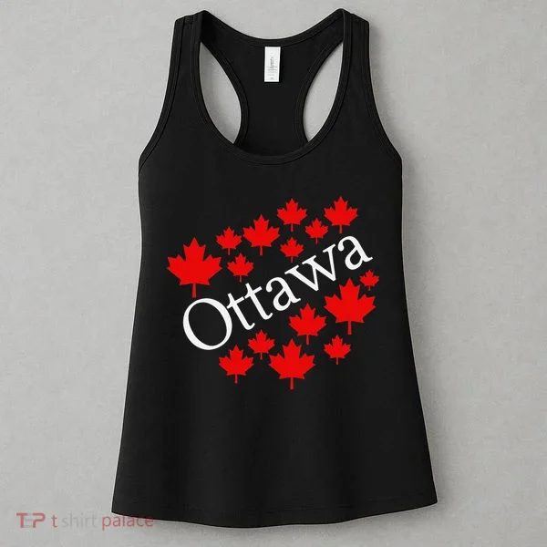 Ottawa Canada Maple Leaf Graphic Women's Tank Top