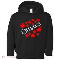 Ottawa Canada Maple Leaf Graphic Toddler Hoodie thumb 0