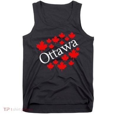 Ottawa Canada Maple Leaf Graphic Tank Top