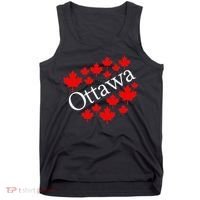 Ottawa Canada Maple Leaf Graphic Tank Top thumb 0