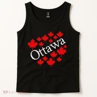 Ottawa Canada Maple Leaf Graphic Tank Top thumb 2
