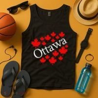 Ottawa Canada Maple Leaf Graphic Tank Top thumb 4