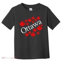 Ottawa Canada Maple Leaf Graphic Toddler T-Shirt thumb 0