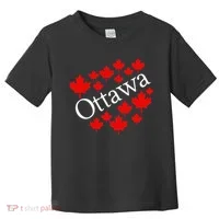 Ottawa Canada Maple Leaf Graphic Toddler T-Shirt thumb 0