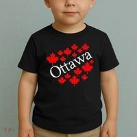 Ottawa Canada Maple Leaf Graphic Toddler T-Shirt thumb 2