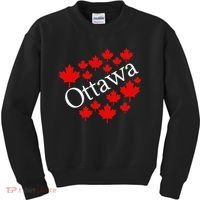 Ottawa Canada Maple Leaf Graphic Kids Sweatshirt thumb 0