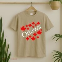 Ottawa Canada Maple Leaf Graphic T-Shirt thumb 2