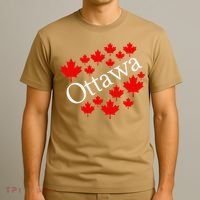 Ottawa Canada Maple Leaf Graphic T-Shirt thumb 3