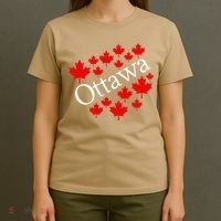 Ottawa Canada Maple Leaf Graphic T-Shirt thumb 4