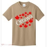 Ottawa Canada Maple Leaf Graphic Kids T-Shirt thumb 0
