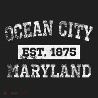 Ocean City Maryland Est. 1875 Distressed Women's Sweatshirt thumb 2