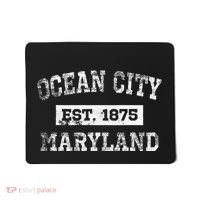Ocean City Maryland Est. 1875 Distressed Mousepad thumb 0