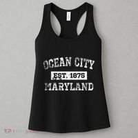 Ocean City Maryland Est. 1875 Distressed Women's Tank Top thumb 3