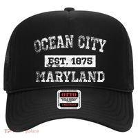 Ocean City Maryland Est. 1875 Distressed Hat thumb 0