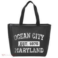 Ocean City Maryland Est. 1875 Distressed Tote Bag thumb 0
