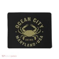 Ocean City Maryland Crab Retro Throwback Mousepad thumb 0