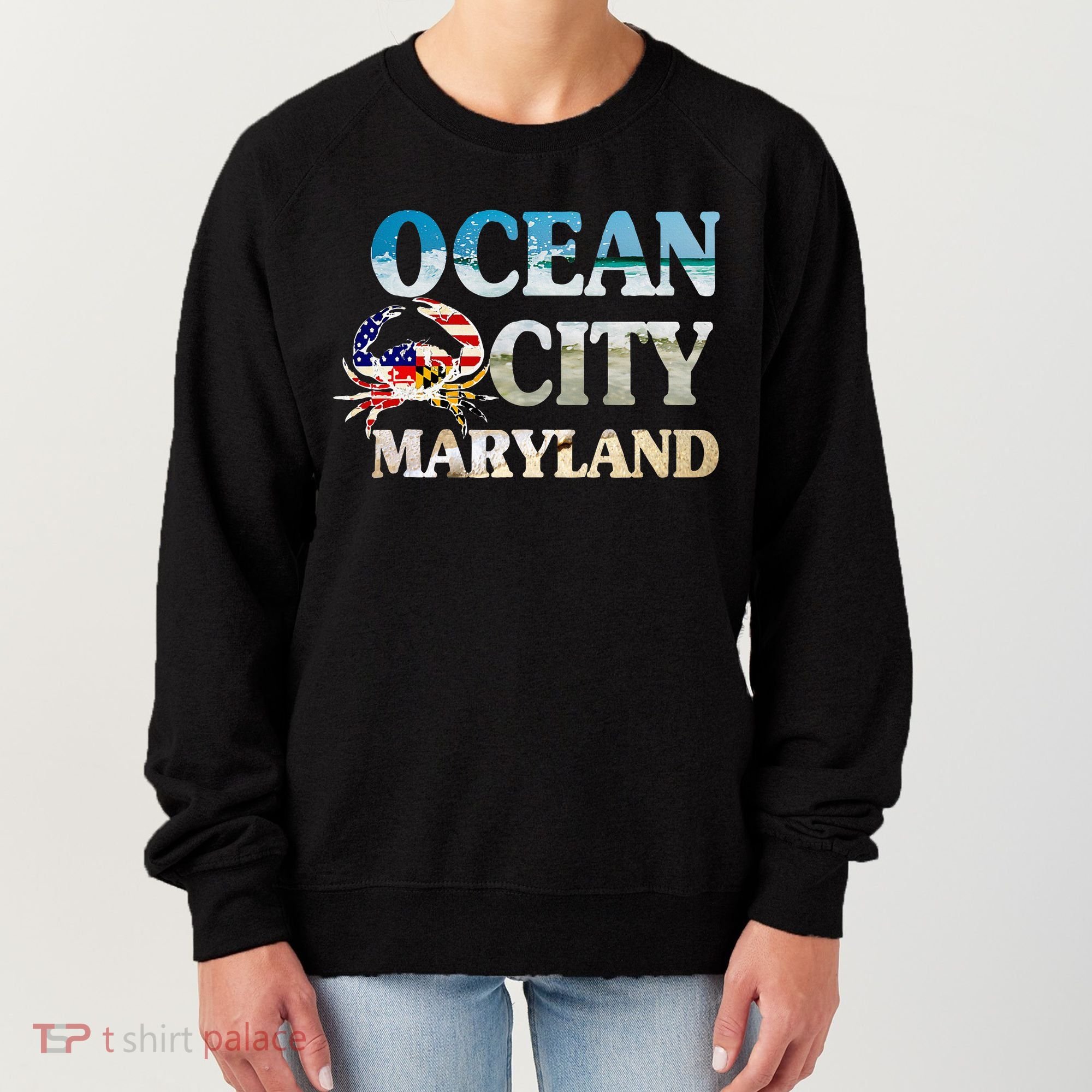 Ocean City Maryland Beach Vacation Women's Sweatshirt