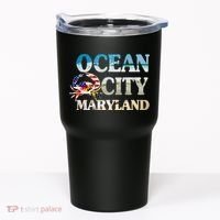 Ocean City Maryland Beach Vacation Tumbler thumb 0