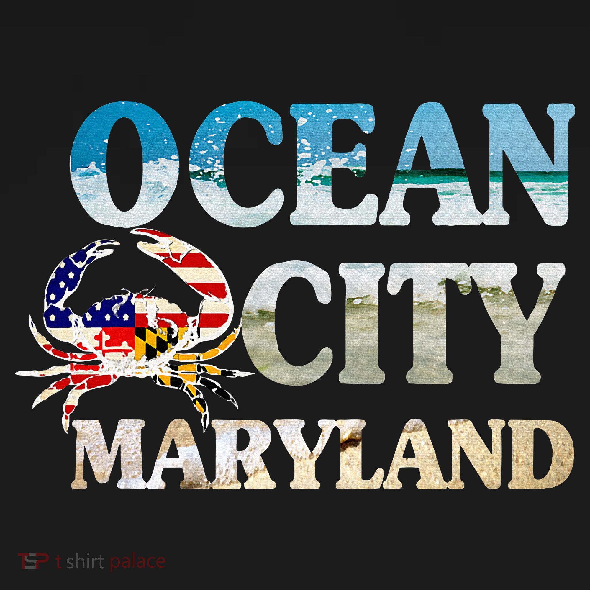 Ocean City Maryland Beach Vacation Mousepad
