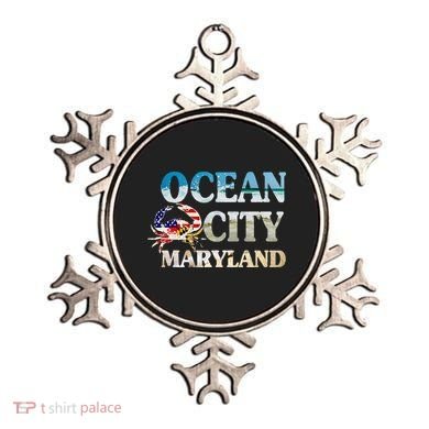 Ocean City Maryland Beach Vacation Ornament