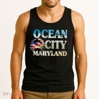 Ocean City Maryland Beach Vacation Tank Top thumb 3