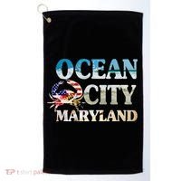 Ocean City Maryland Beach Vacation Golf Towel thumb 0