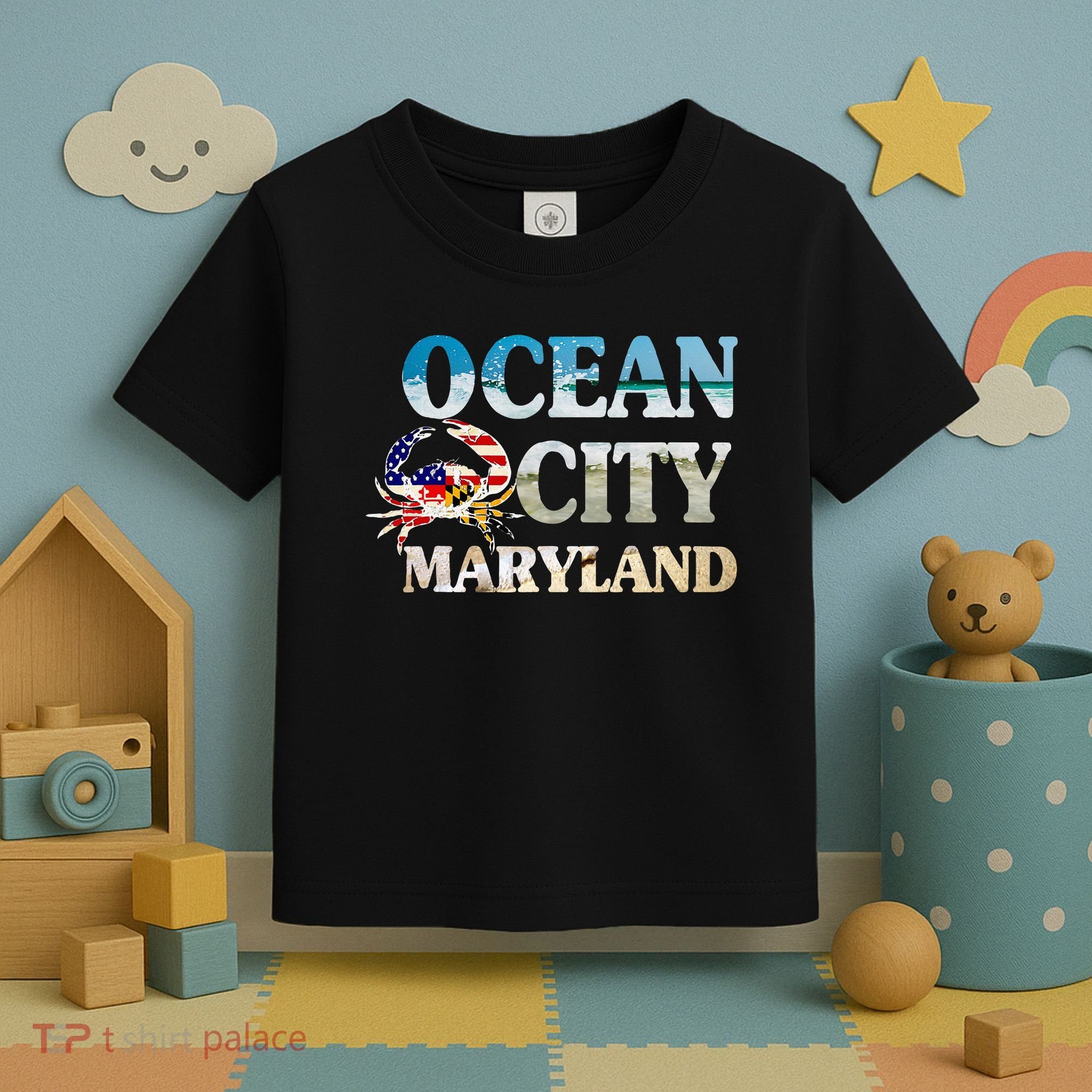 Ocean City Maryland Beach Vacation Toddler T-Shirt