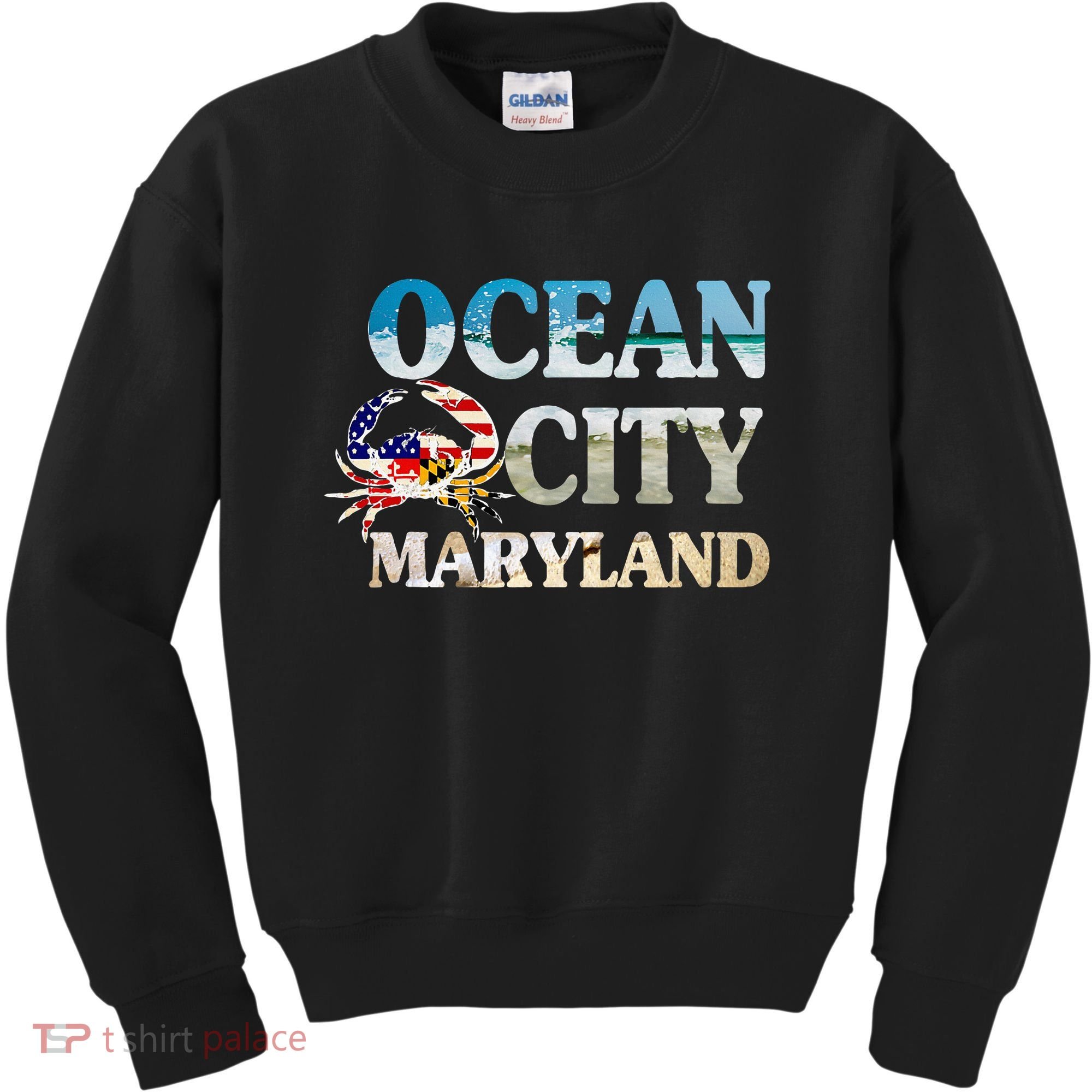 Ocean City Maryland Beach Vacation Kids Sweatshirt