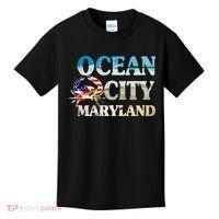 Ocean City Maryland Beach Vacation Kids T-Shirt thumb 0