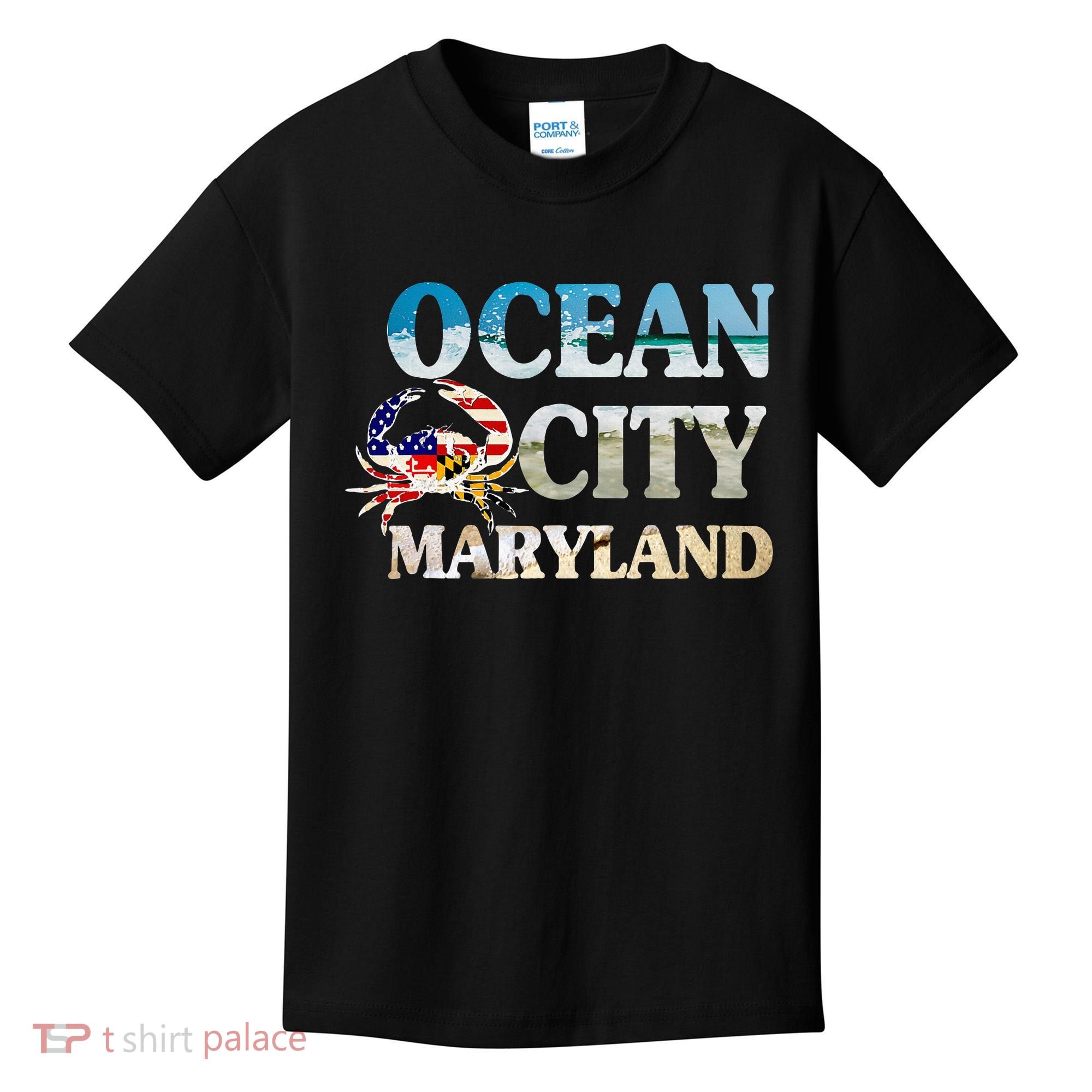 Ocean City Maryland Beach Vacation Kids T-Shirt