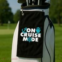 On Cruise Mode Golf Towel thumb 2