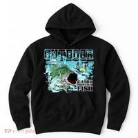 Outdoor Catch Monster Fish Large Mouth Hoodie thumb 0