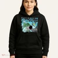 Outdoor Catch Monster Fish Large Mouth Hoodie thumb 5
