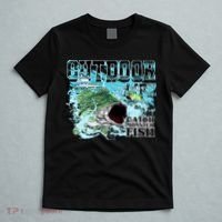 Outdoor Catch Monster Fish Large Mouth T-Shirt thumb 5