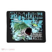 Outdoor Catch Monster Fish Large Mouth Mousepad thumb 0