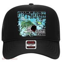 Outdoor Catch Monster Fish Large Mouth Hat thumb 0