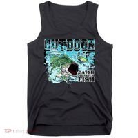 Outdoor Catch Monster Fish Large Mouth Tank Top thumb 0