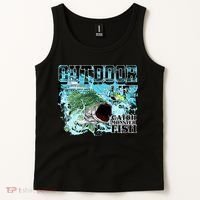 Outdoor Catch Monster Fish Large Mouth Tank Top thumb 2