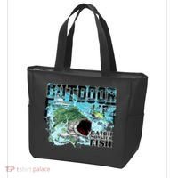 Outdoor Catch Monster Fish Large Mouth Tote Bag thumb 3