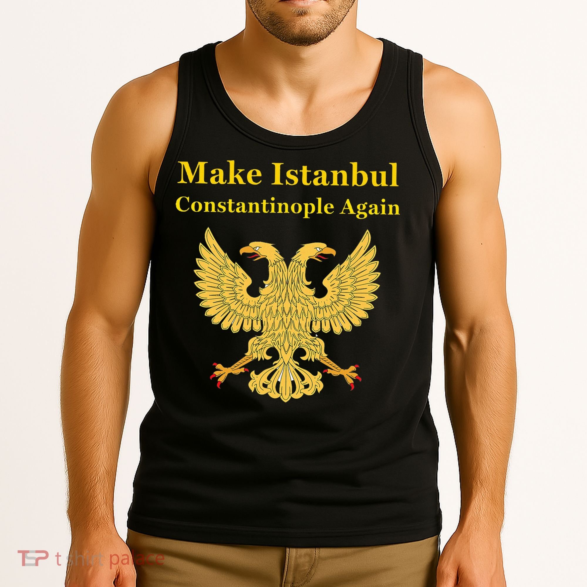 Orthodox Christian Make Istanbul Constantinople Again Tank Top