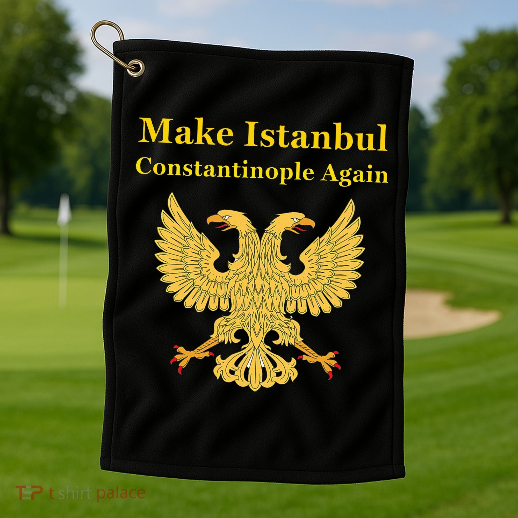 Orthodox Christian Make Istanbul Constantinople Again Golf Towel