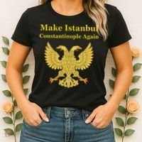 Orthodox Christian Make Istanbul Constantinople Again Women's T-Shirt thumb 2