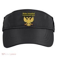 Orthodox Christian Make Istanbul Constantinople Again Adult Drive Performance Visor thumb 0