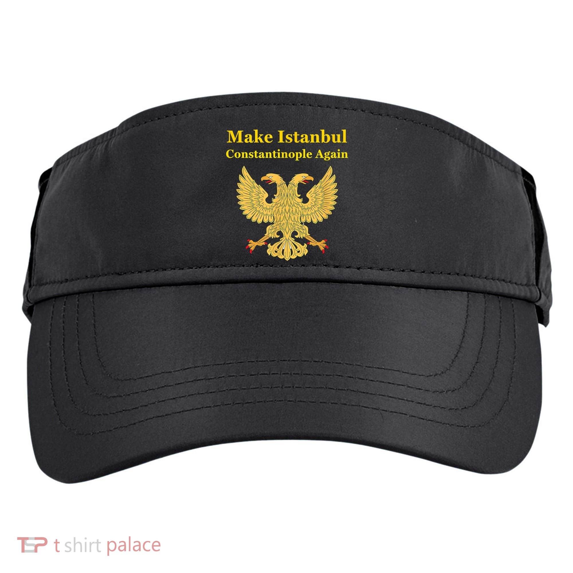 Orthodox Christian Make Istanbul Constantinople Again Adult Drive Performance Visor
