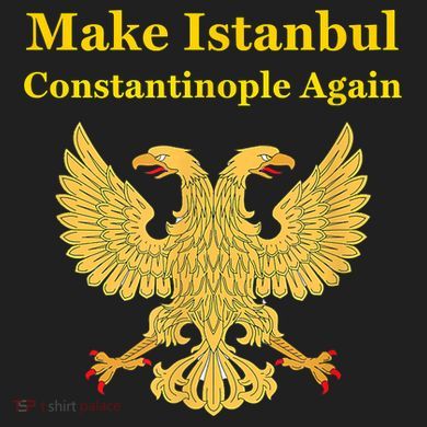 Orthodox Christian Make Istanbul Constantinople Again Adult Drive Performance Visor