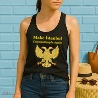Orthodox Christian Make Istanbul Constantinople Again Women's Tank Top thumb 2
